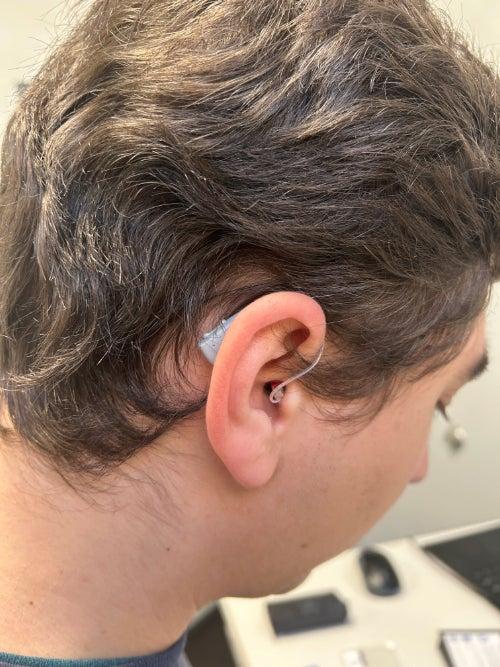 Lexie B2 Plus hearing aids in ear