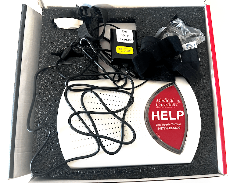 The In-Home System in its box