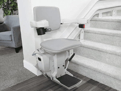 Bruno Elite curved stair lift