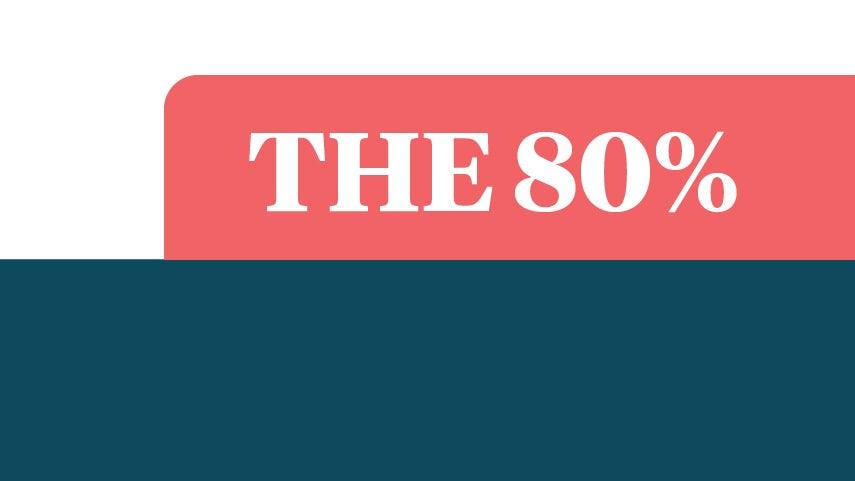 The 80%.
