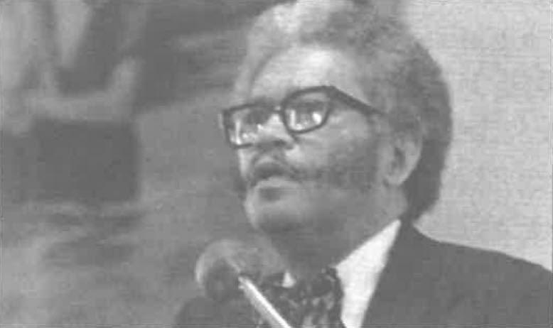 Hobart Jackson at microphone