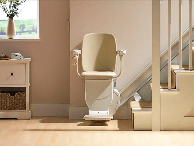 The Stannah Siena chair lift