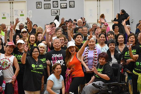 ONEGeneration Zumba class