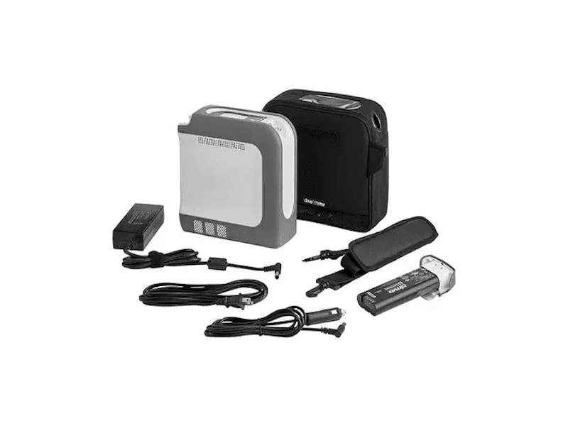 The DeVilbiss iGo2 portable oxygen concentrator