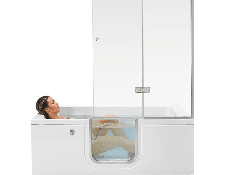 Ella’s Bubbles Lay-Down Walk-In Tub