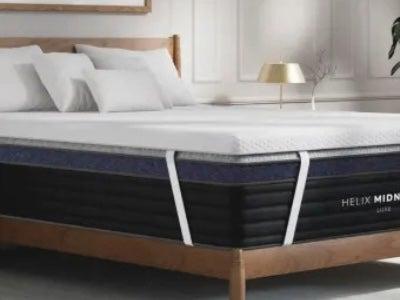 The Helix Premium Mattress Topper with GlacioTex