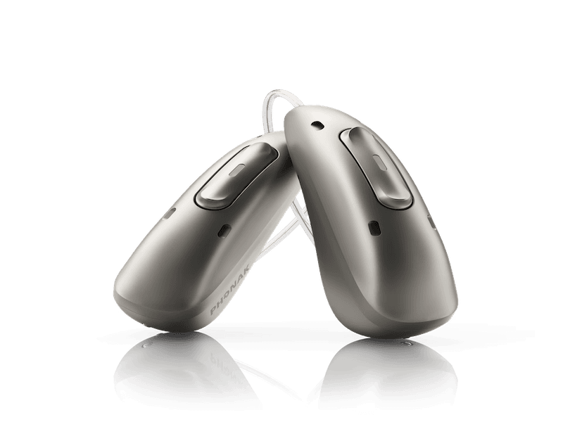 The Phonak Audéo Infinio hearing aid.