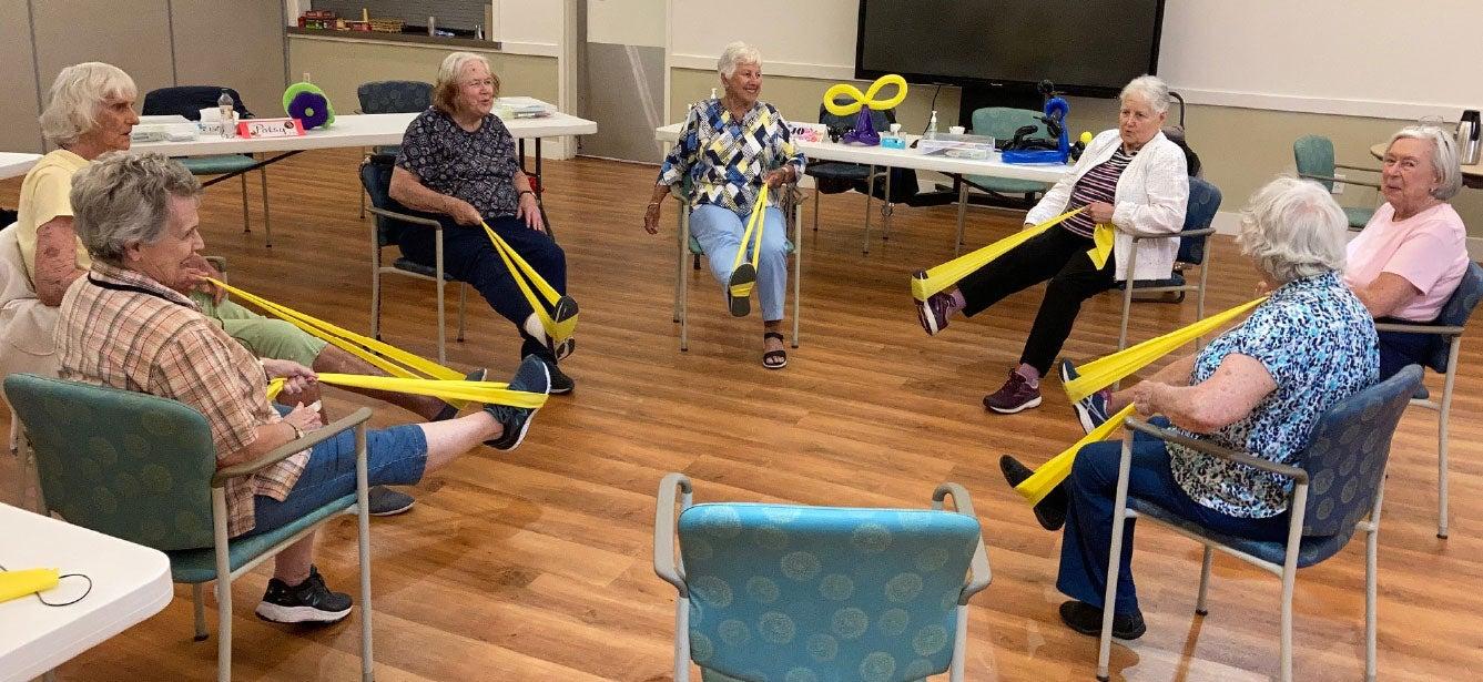 The U.S. Administration for Community Living acknowledges and thanks senior centers for being valuable partners in supporting older adults' health and independence.