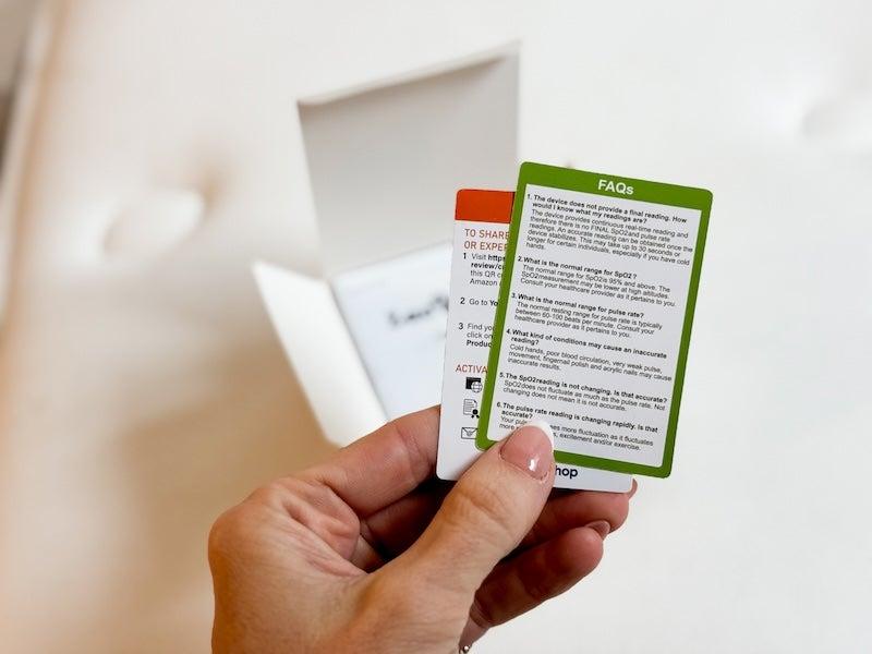 The Zacurate diagram to help with accurate readings.