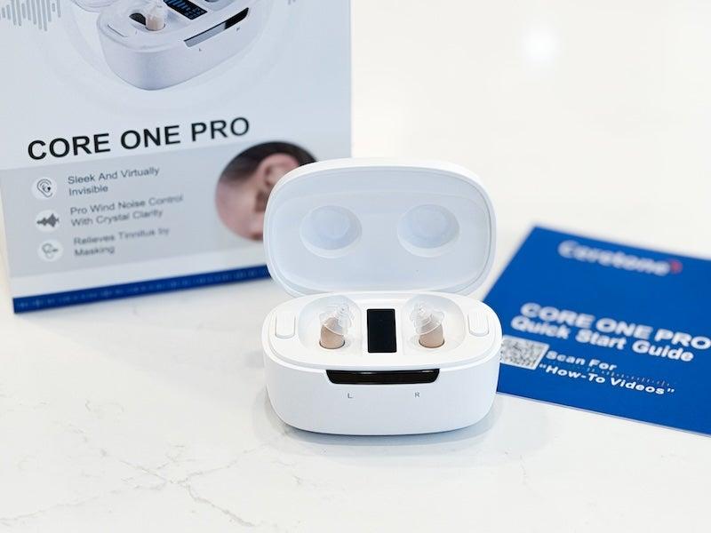 The Ceretone Core One Pro hearing aids