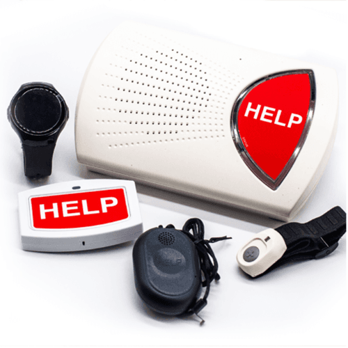Bay Alarm Medical medical alert system with wristband and large help button